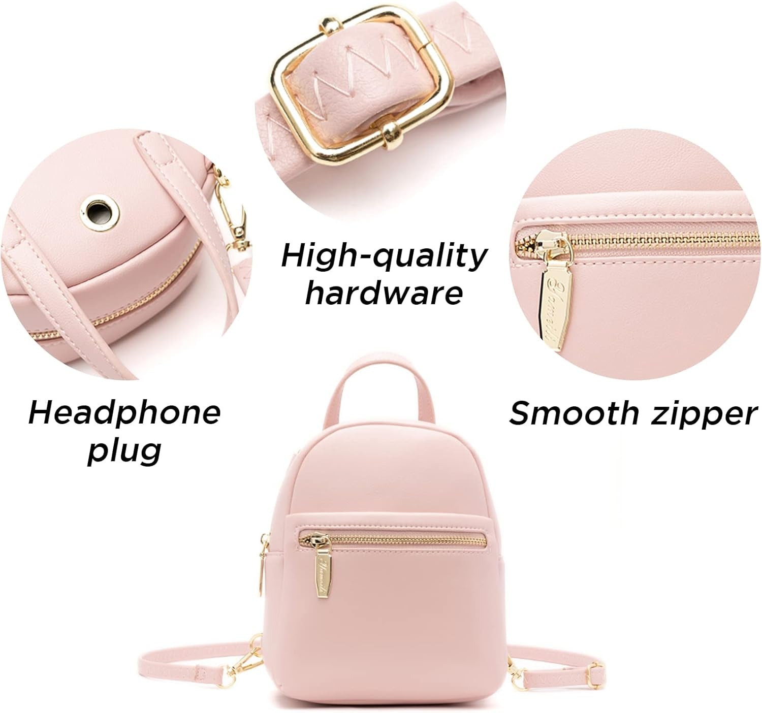 Mini Backpack Purse for Girls Teenager Cute Leather Backpack Women Small Shoulder Bag Handbags Blue