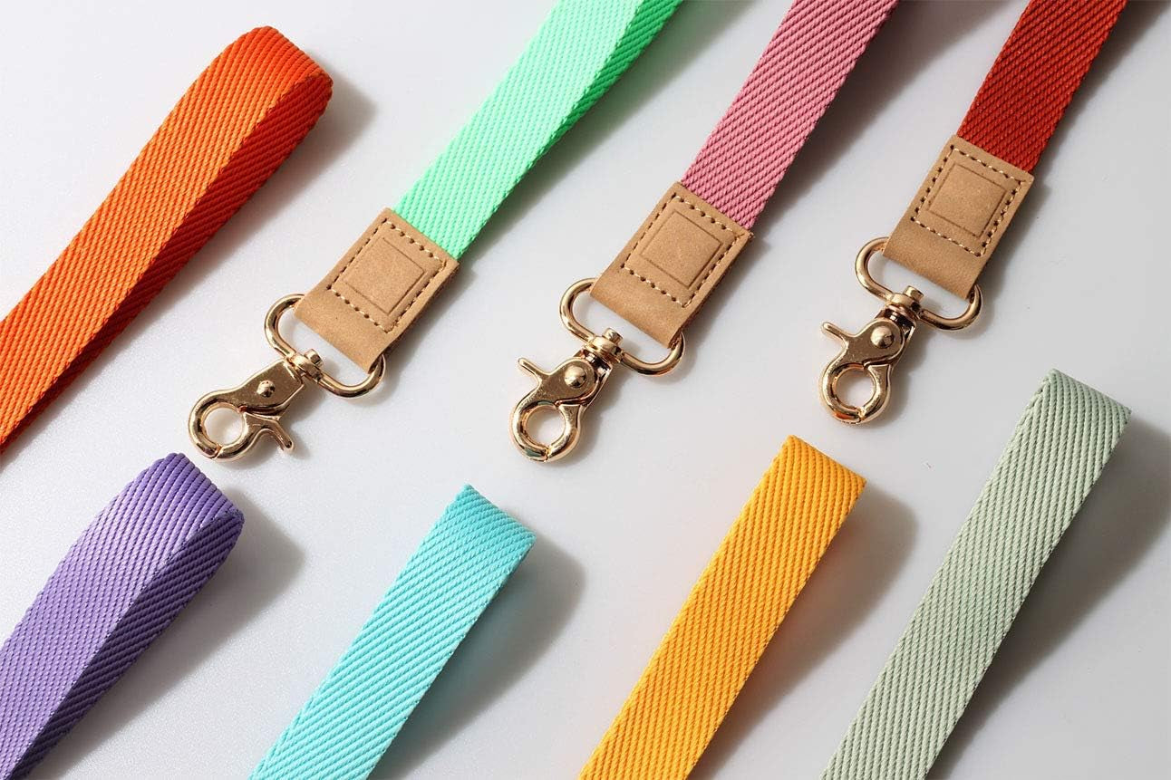 Key Wristlet Strap for Women and Men, Wrist Keychain for Car Keys, Badge, Wallet, and Phone Wrist Strap