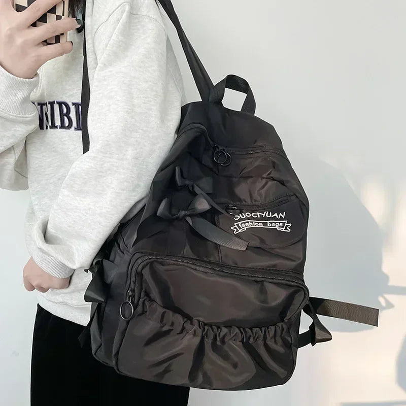 Fashion Backpack Canvas Women Backpack Anti-Theft Shoulder Bags New School Bag for Teenager Girls School Backapck Female