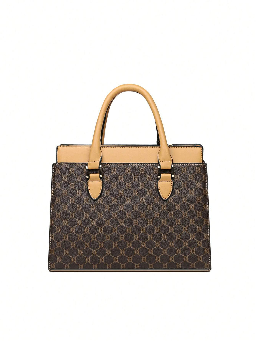 3Pcs Set Multi Color Plaid Leather Tote Bag Shoulder Crossbody Bag, Fashionable & Versatile Handbag with Large Capacity, Suitable for Middle-Aged Women Everyday Use