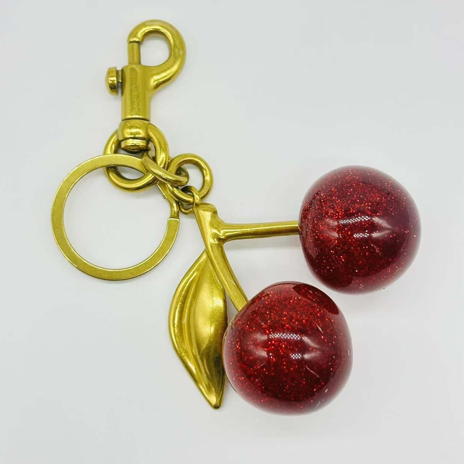 Cherry Bag Charms for Handbags Purse Charms Cute Cherry Keychains for Women Car