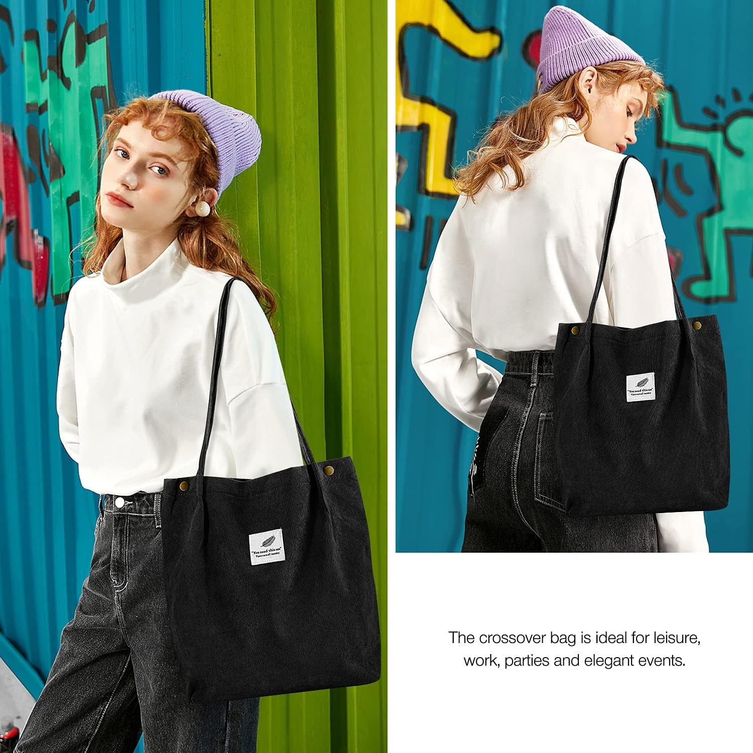 Women Tote Bags Grocery Shoulder Bag