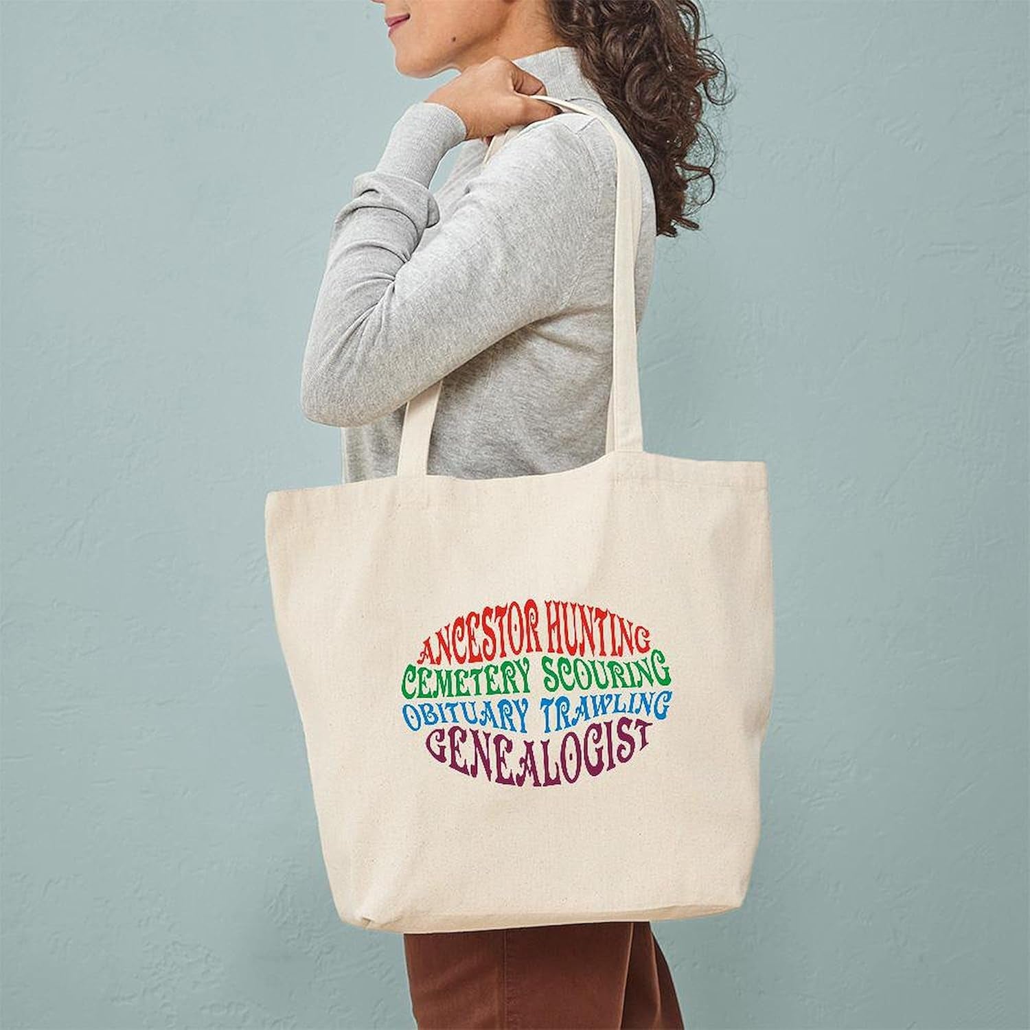 Ancestor Hunting Tote Bag