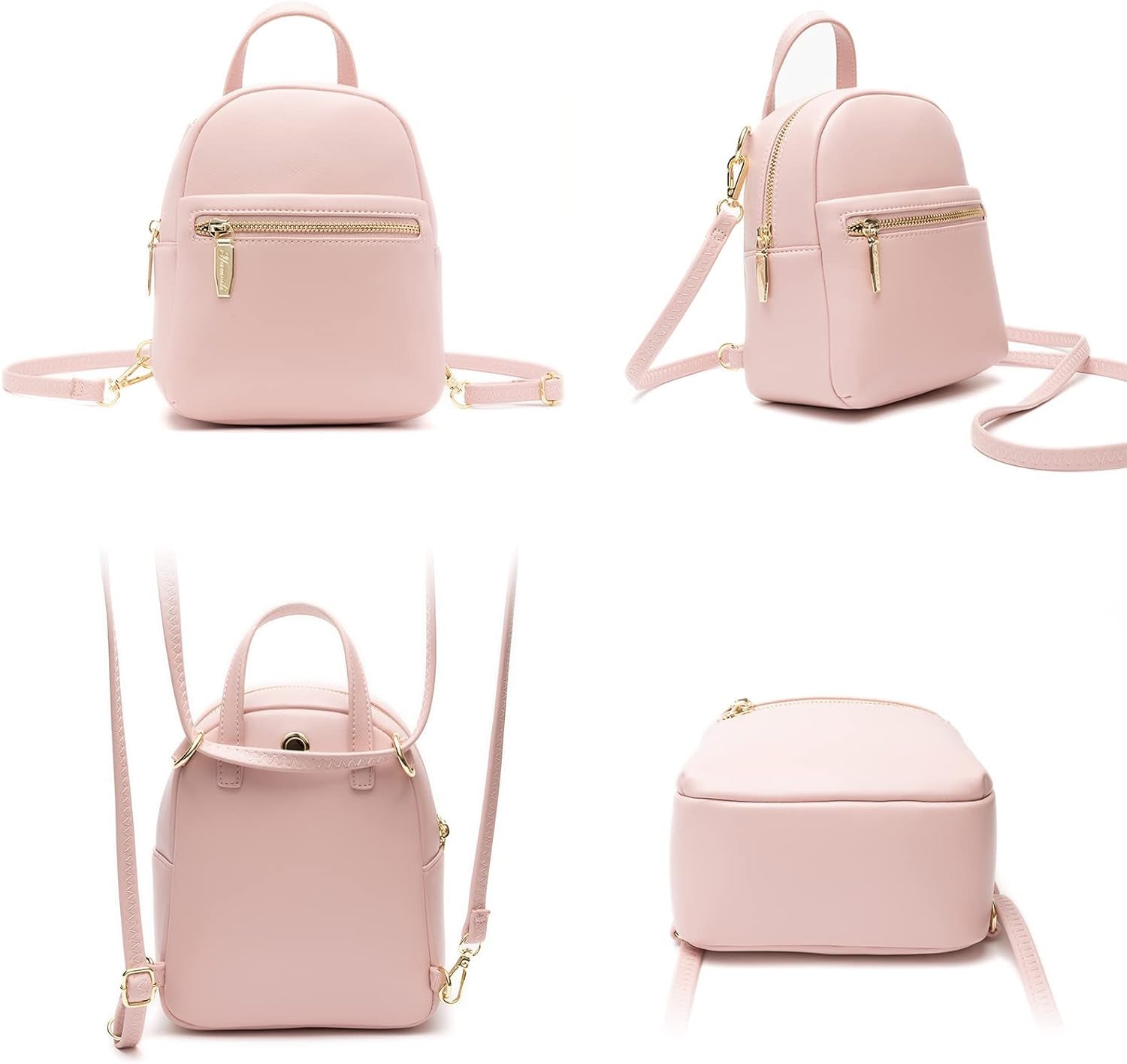 Mini Backpack Purse for Girls Teenager Cute Leather Backpack Women Small Shoulder Bag Handbags Blue