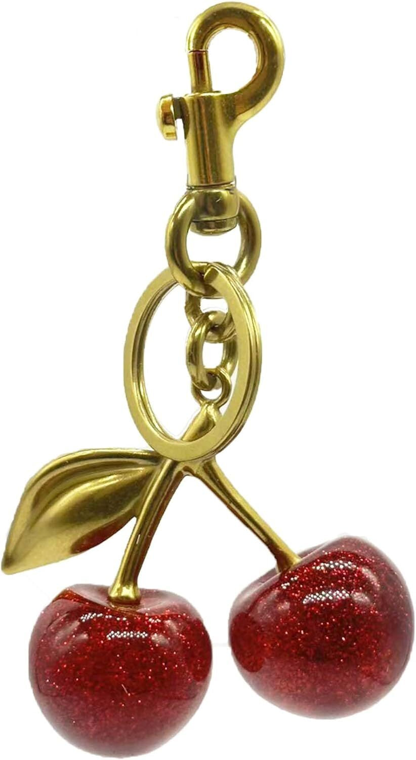 Cherry Bag Charms for Handbags Purse Charms Cute Cherry Keychains for Women Car