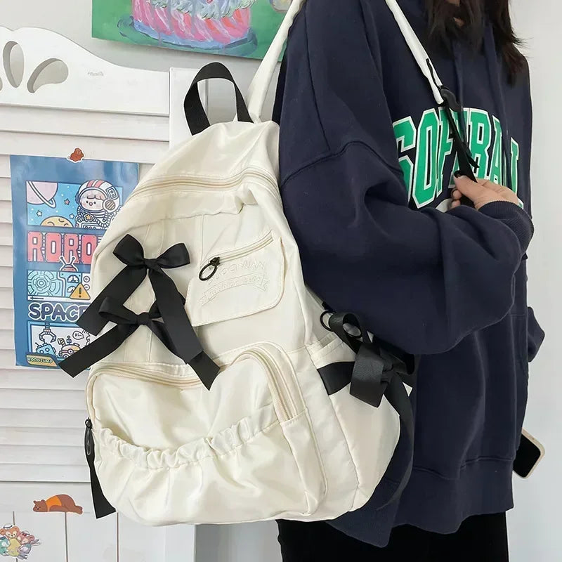 Fashion Backpack Canvas Women Backpack Anti-Theft Shoulder Bags New School Bag for Teenager Girls School Backapck Female