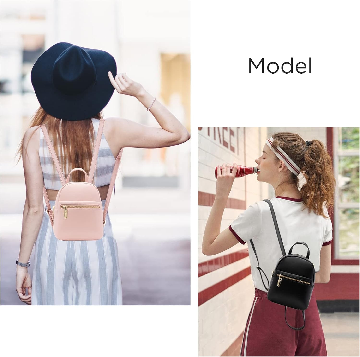 Mini Backpack Purse for Girls Teenager Cute Leather Backpack Women Small Shoulder Bag Handbags Blue