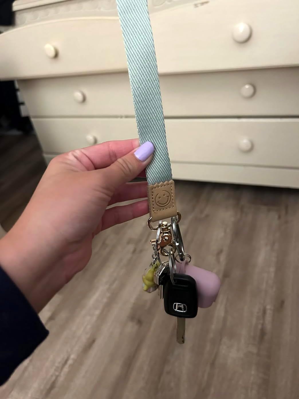 Key Wristlet Strap for Women and Men, Wrist Keychain for Car Keys, Badge, Wallet, and Phone Wrist Strap